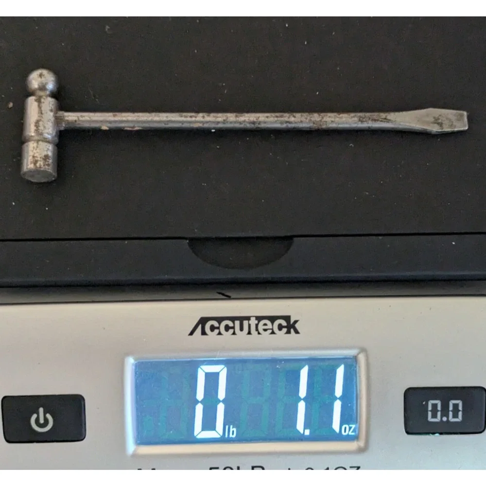 Small Steel Machinist Gunsmith Jeweler Watchmaker Mini Hammer Screwdriver - Picture 10 of 11